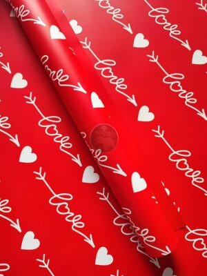 PAPEL COREANO ROJO LOVE 2