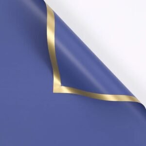 MATE AZUL O-ORO PAPEL COREANO