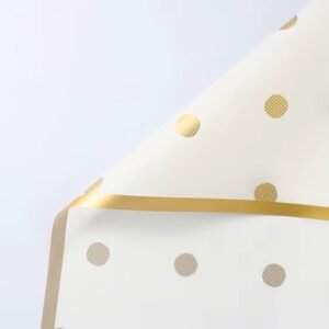 blanco pdorado PAPEL COREANO