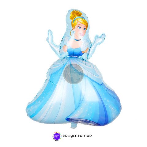 GLOBO FOIL PRINCESA CENICIENTA 38 PULGADAS