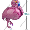 GLOBO FOIL FLAMINGO 40 PULGADAS