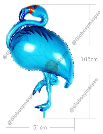 GLOBO FOIL FLAMINGO 40 PULGADAS