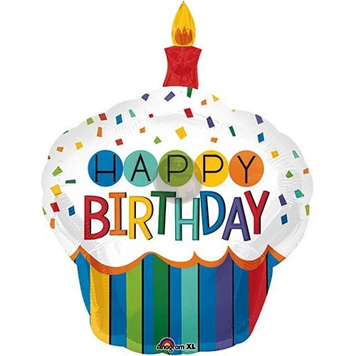 FOIL TORTA HAPPY BIRTHDAY 14 PULGADAS