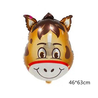 GLOBO FOIL BURRO (CABEZA)