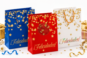 BOLSA DE REGALO FELICIDADES