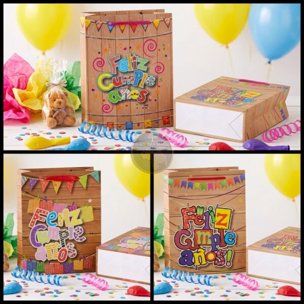 BOLSA DE REGALO FELIZ CUMPLEAÑOS