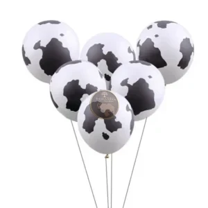 GLOBO LATEX R12 ANIMAL PRINT MANCHA DE VACA